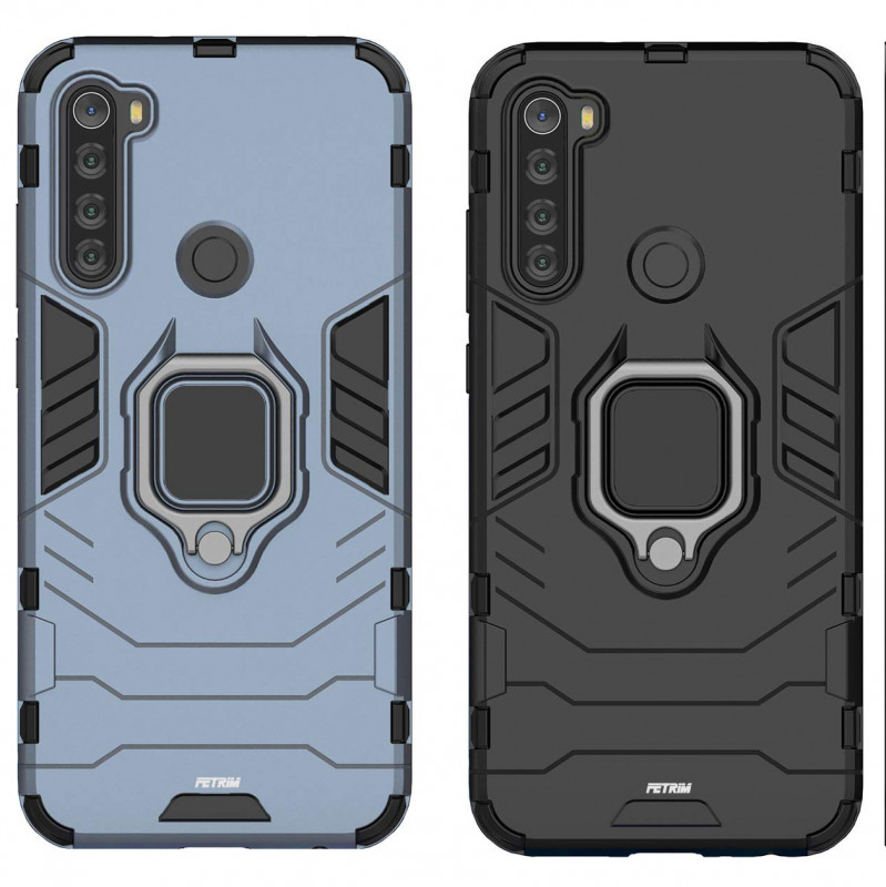 Ударопрочный чехол Transformer Ring for Magnet для Xiaomi Redmi Note 8T