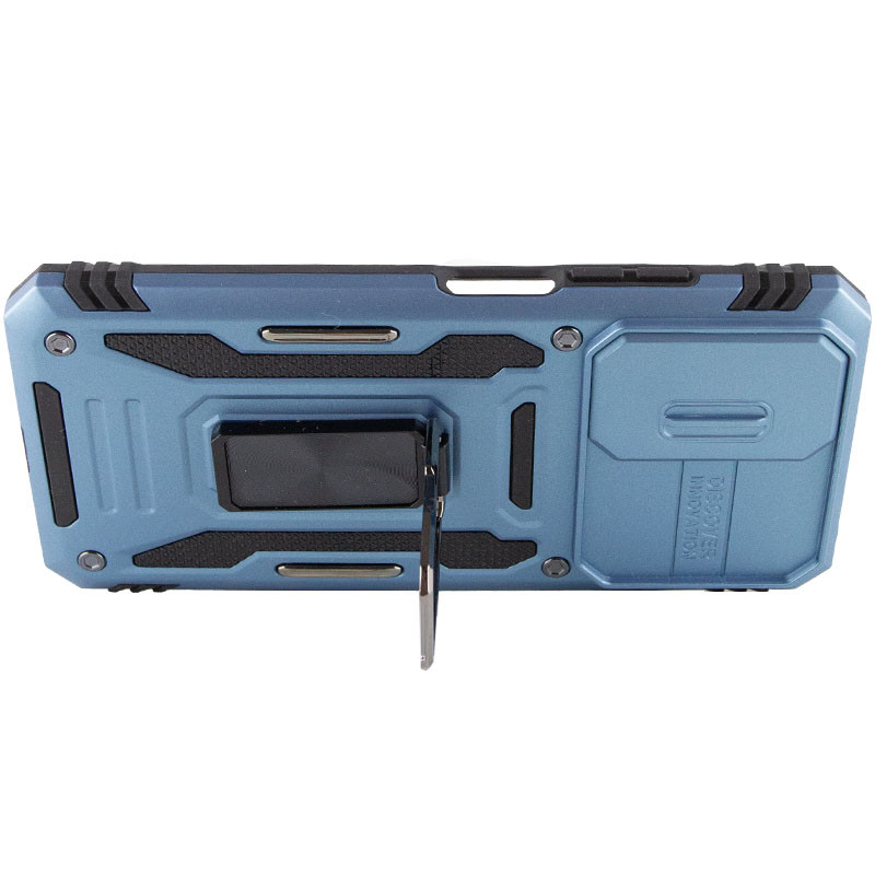 Ударопрочный чехол Camshield Army Ring для Xiaomi Redmi A7 Pro 4G / Poco C81 / C81 Pro (Голубой / Light Blue) в магазине vchehle.ua
