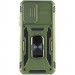 Фото Ударопрочный чехол Camshield Army Ring для Xiaomi Redmi A7 Pro 4G / Poco C81 / C81 Pro (Оливковый / Army Green) на vchehle.ua