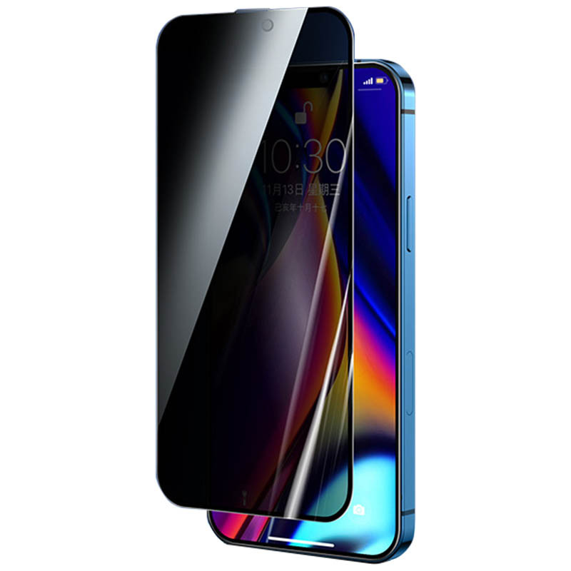 Купить Защитное стекло Remax 3D Privacy (GL-27) для Apple iPhone 15 Pro Max (6.7") (Черный) на vchehle.ua