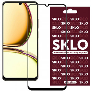 Захисне скло SKLO 3D для Realme C61 4G