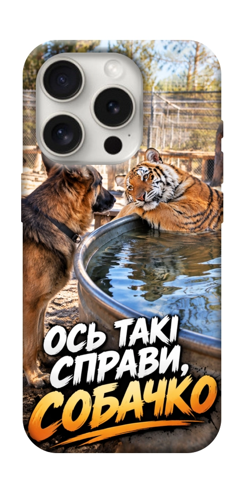Чохол Ось такі справи для iPhone 16 Pro Max