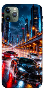 Чехол Night city cars для iPhone 11 Pro Max