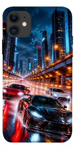 Чехол Night city cars для iPhone 11
