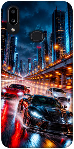 Чохол Night city cars для Galaxy A10s (2019)