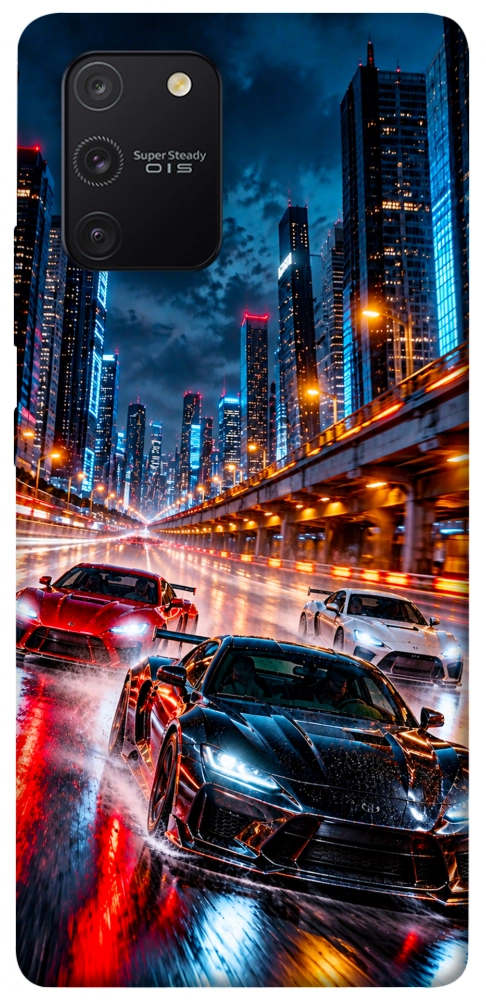 Чохол Night city cars для Galaxy S10 Lite (2020)
