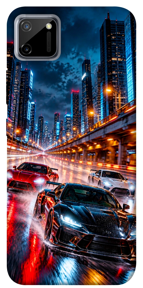 Чехол Night city cars для Realme C11
