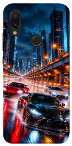 Чохол Night city cars для Xiaomi Redmi 7