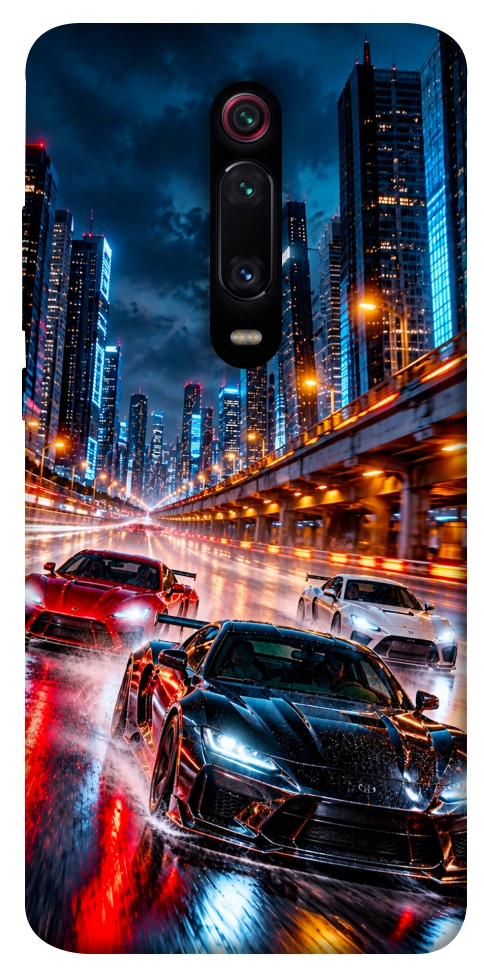 Чохол Night city cars для Xiaomi Mi 9T