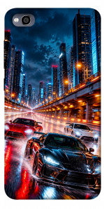 Чехол Night city cars для Xiaomi Redmi 4A
