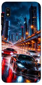 Чехол Night city cars для Galaxy A10 (A105F)