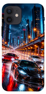 Чохол Night city cars для iPhone 12