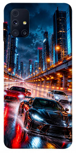 Чохол Night city cars для Galaxy M31s