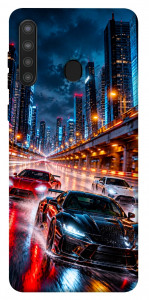 Чехол Night city cars для Galaxy A21
