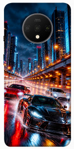 Чехол Night city cars для OnePlus 7T