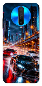 Чохол Night city cars для Xiaomi Redmi K30