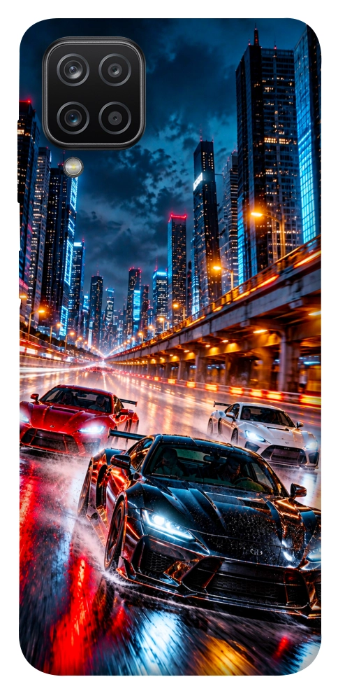 Чохол Night city cars для Galaxy A12