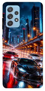 Чохол Night city cars для Samsung Galaxy A52 4G