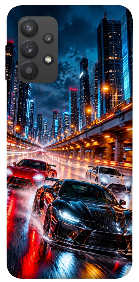 Чехол Night city cars для Galaxy A32 4G