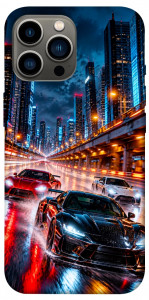 Чехол Night city cars для iPhone 13 Pro Max