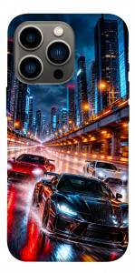 Чехол Night city cars для iPhone 13 Pro