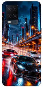 Чехол Night city cars для Oppo A54 4G