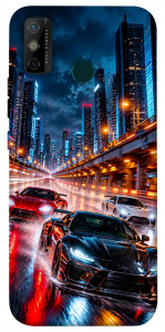 Чехол Night city cars для TECNO Spark 6 Go