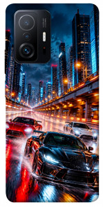 Чехол Night city cars для Xiaomi 11T