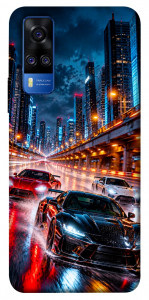 Чехол Night city cars для Vivo Y51a