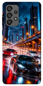 Чехол Night city cars для Galaxy A73 5G