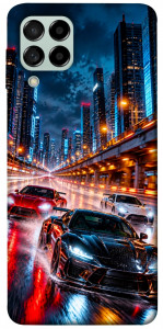Чохол Night city cars для Galaxy M53
