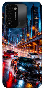 Чохол Night city cars для TECNO Spark Go 2022 (KG5m)