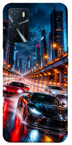 Чехол Night city cars для Oppo A54s