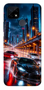 Чохол Night city cars для Realme C21Y
