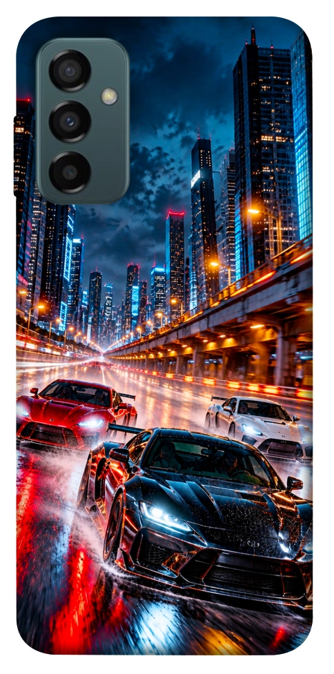 Чехол Night city cars для Galaxy M23 5G