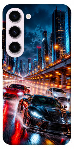 Чохол Night city cars для Galaxy S23+
