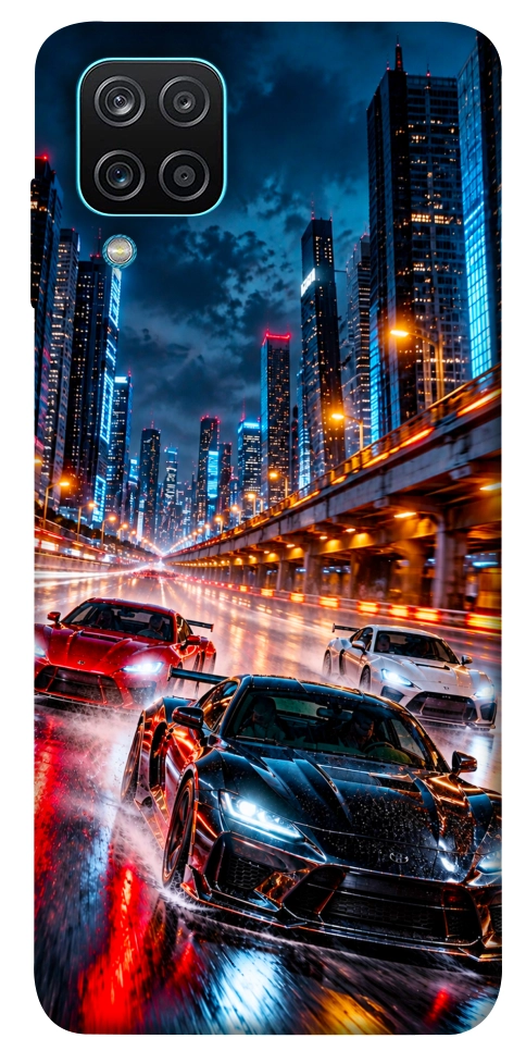 Чехол Night city cars для Galaxy M12