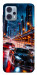 Чехол Night city cars для Motorola Moto G23