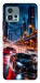 Чохол Night city cars для Motorola Moto G72