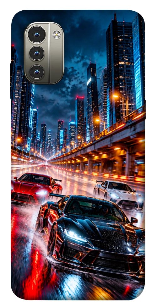 Чохол Night city cars для Nokia G11