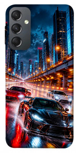 Чохол Night city cars для Galaxy A24 4G