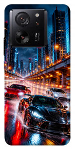 Чохол Night city cars для Xiaomi 13T Pro