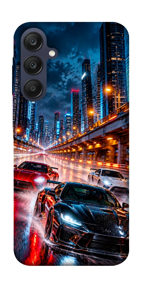 Чехол Night city cars для Galaxy A25 5G