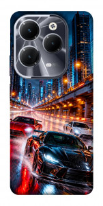 Чехол Night city cars для Infinix Hot 40 Pro