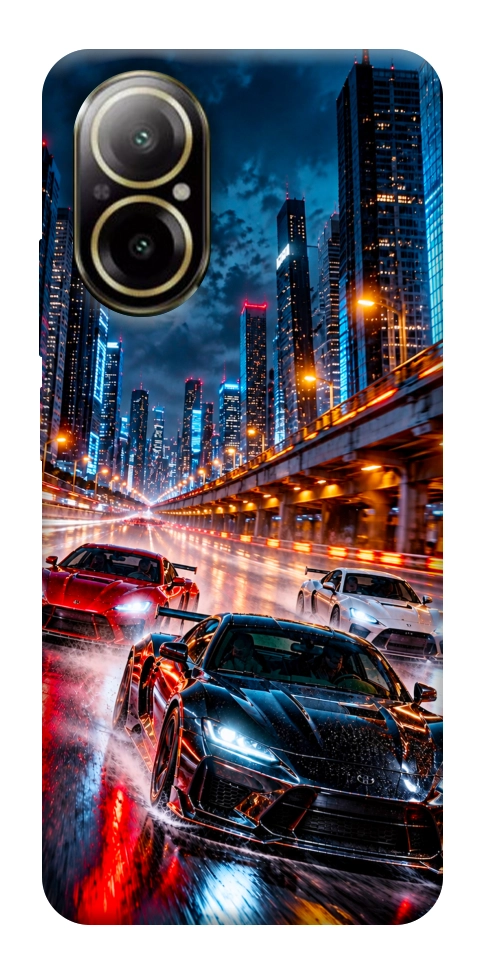 Чехол Night city cars для Realme C67 4G