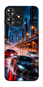 Чехол Night city cars для ZTE Blade A73 4G