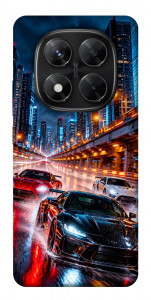 Чохол Night city cars для Xiaomi Redmi Note 14 Pro 5G