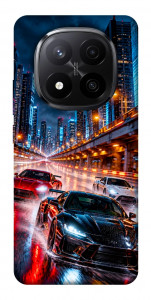 Чехол Night city cars для Xiaomi Redmi Note 14 Pro+ 5G