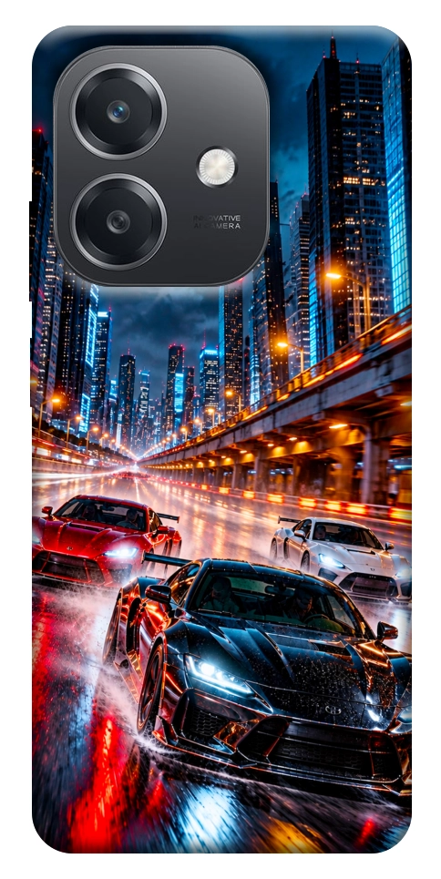 Чохол Night city cars для Oppo A40m
