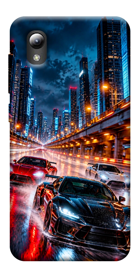 Чехол Night city cars для ZTE Blade A3 (2019)